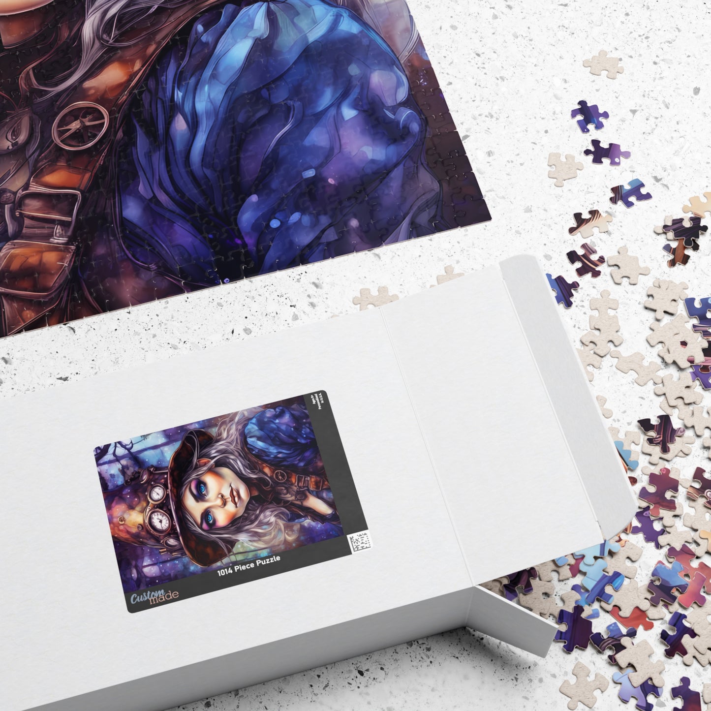 Prismveil Gnomes – Sylvaen, The Twilight Alchemist Puzzle (520 or 1014 pieces)