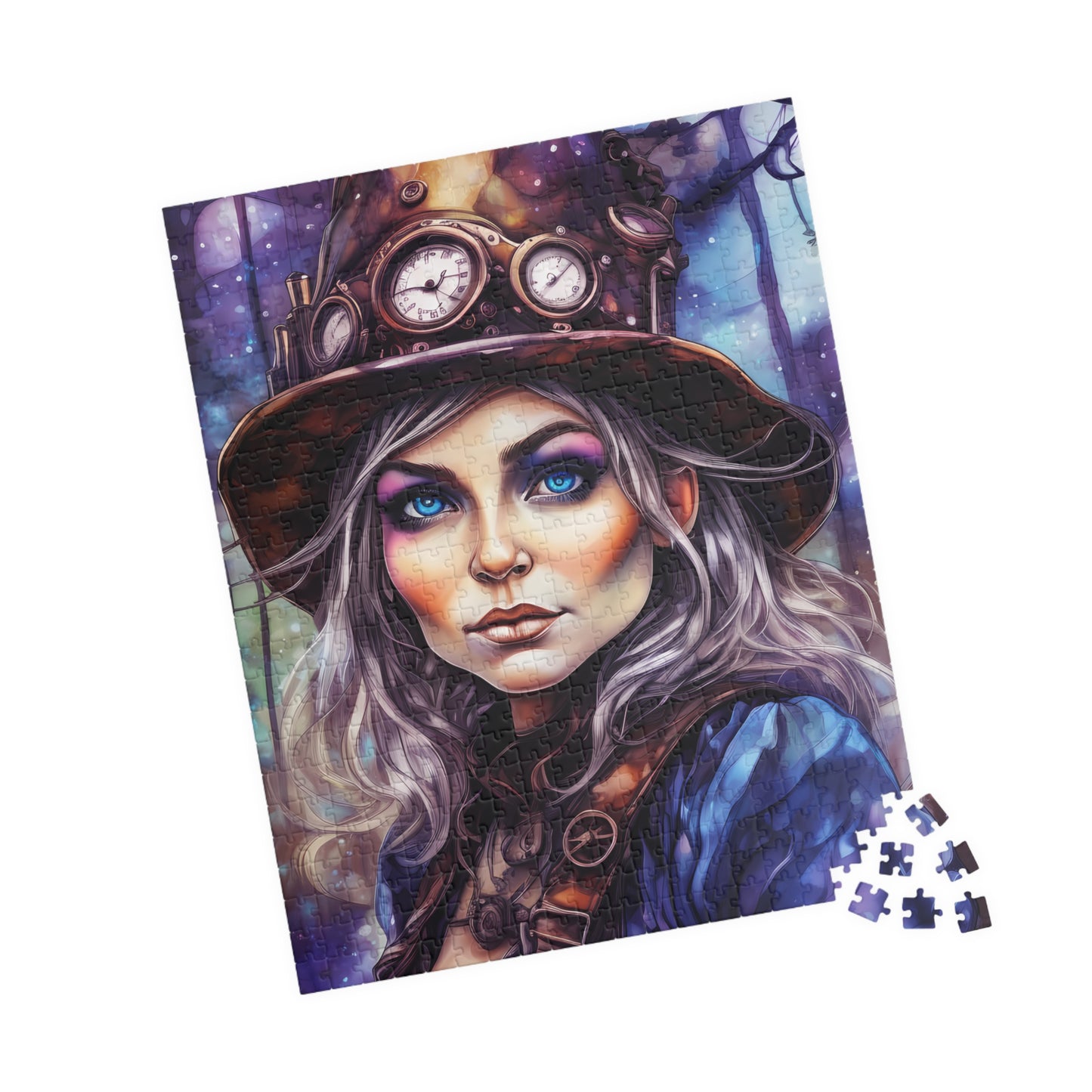Prismveil Gnomes – Sylvaen, The Twilight Alchemist Puzzle (520 or 1014 pieces)