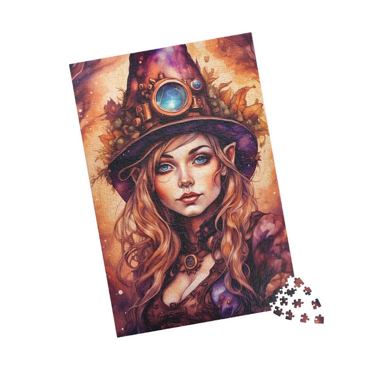 Prismveil Gnomes – Liora, The Lantern Bearer Puzzle (520 or 1014 Pieces)