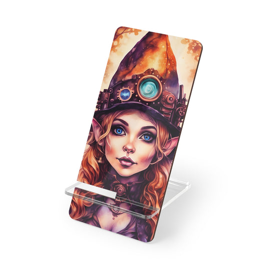 Prismveil Gnomes – Vaelith, The Prismwood Oracle Mobile Phone Stand