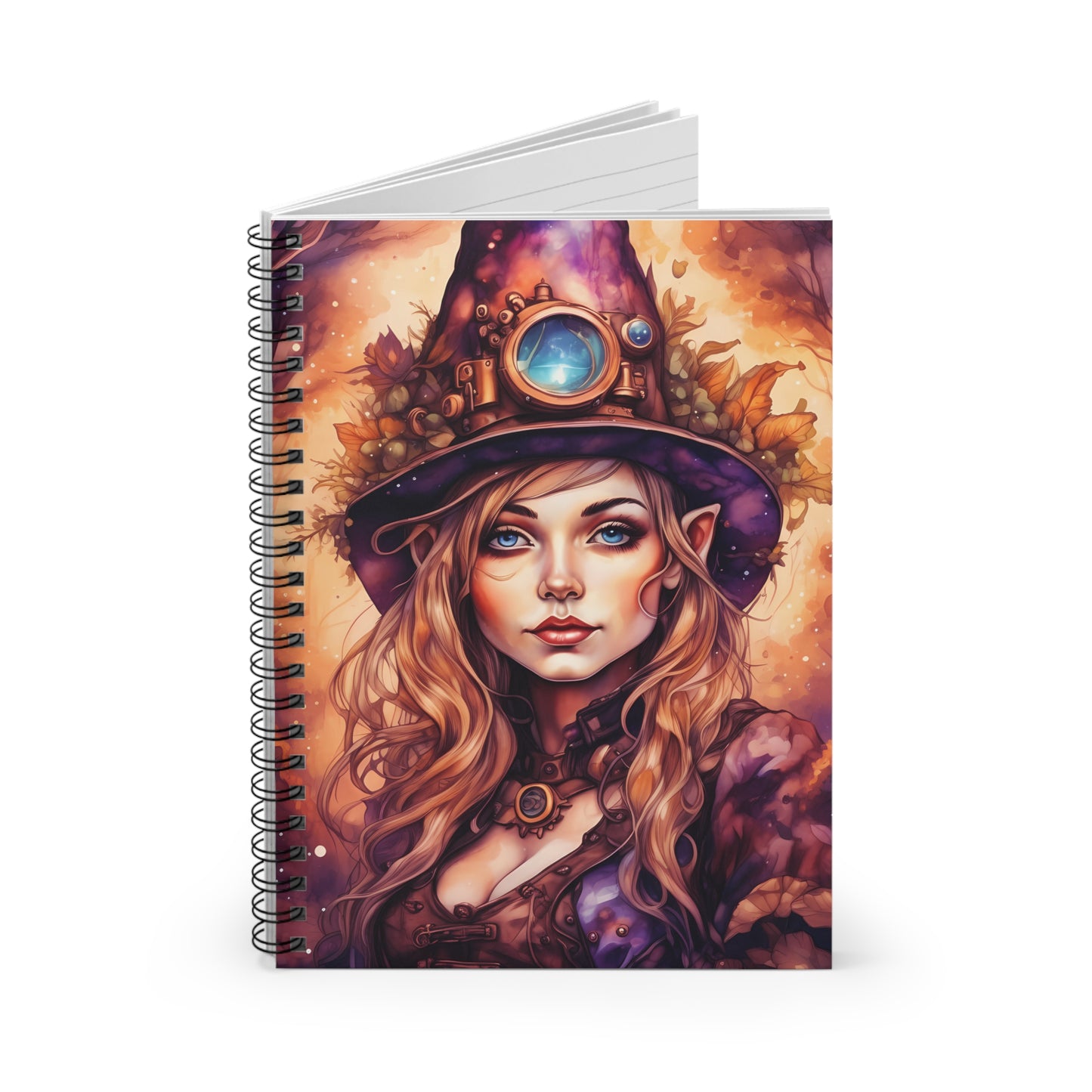 Prismveil Gnomes – Liora, The Lantern Bearer Spiral Journal