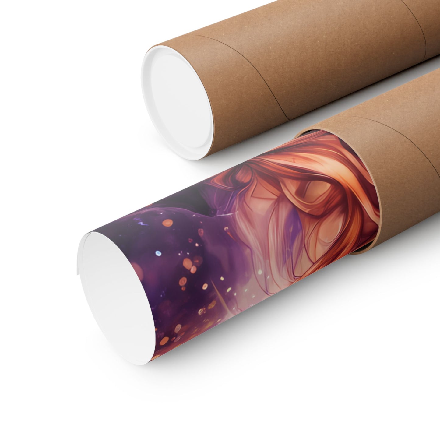 Prismveil Gnomes – Vaelith, The Prismwood Oracle Poster (8x10, 12x16, 16x20)