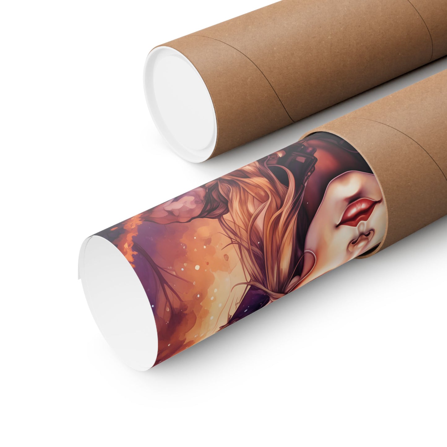 Prismveil Gnomes – Liora, The Lantern Bearer Poster (8x10, 12x16, 16x20)