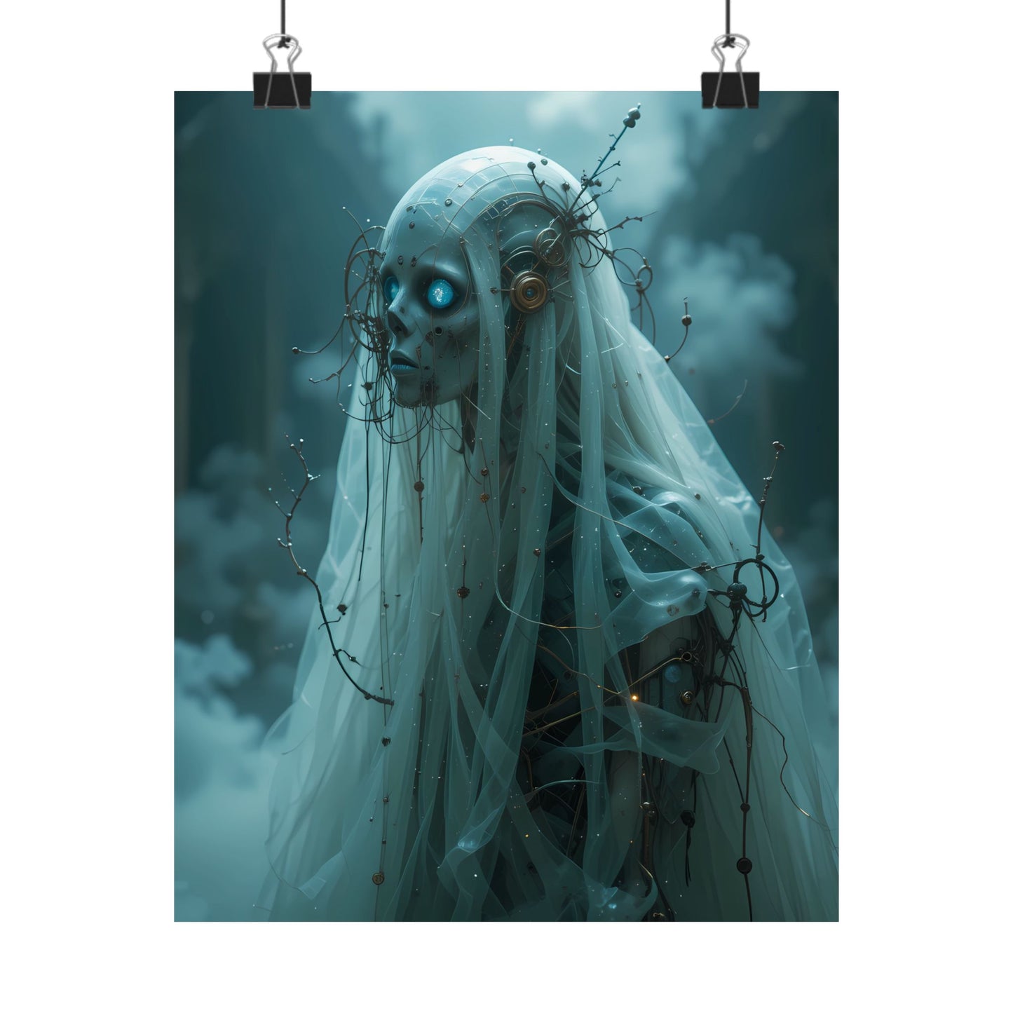 Ghosts of the Machine: The Veilbearer – Poster (8x10, 12x16, 16x20)