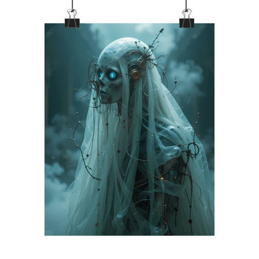 Ghosts of the Machine: The Veilbearer – Poster (8x10, 12x16, 16x20)