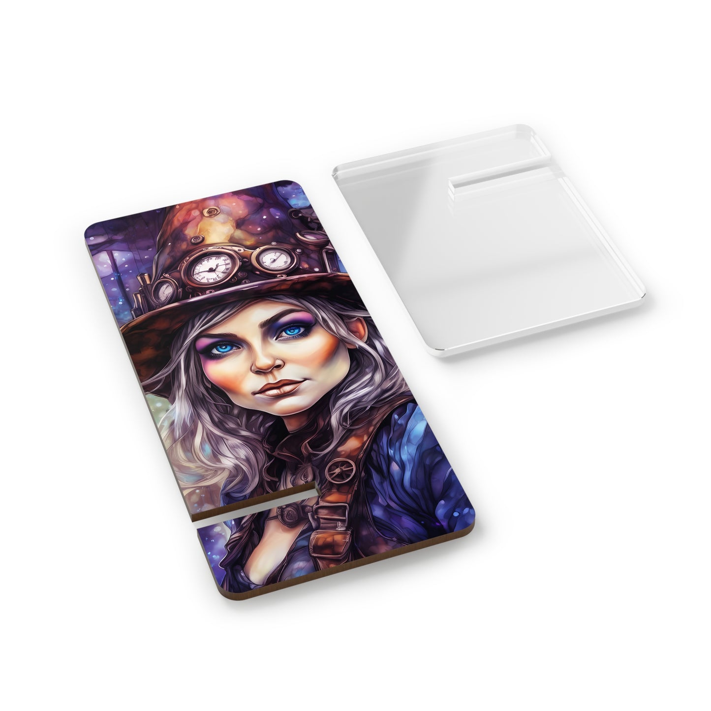 Prismveil Gnomes – Sylvaen, The Twilight Alchemist Mobile Phone Stand
