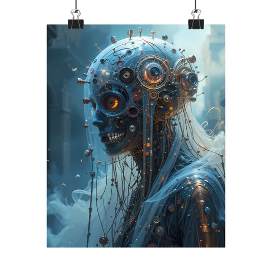 Ghosts of the Machine: The Clockwork Widow – Poster (8x10, 12x16, 16x20)