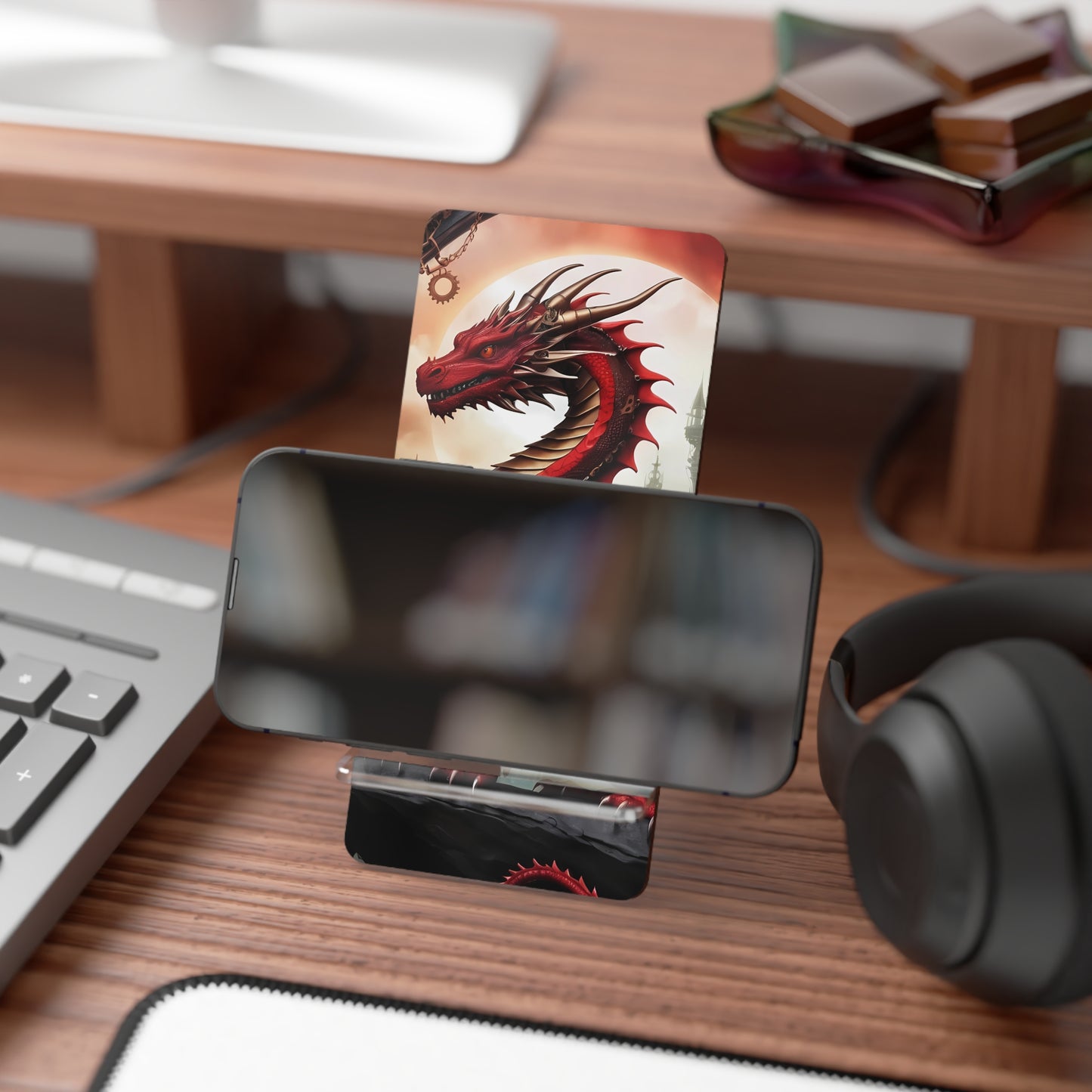 Whispers of the Veilspire - Rezik Mobile Phone Stand