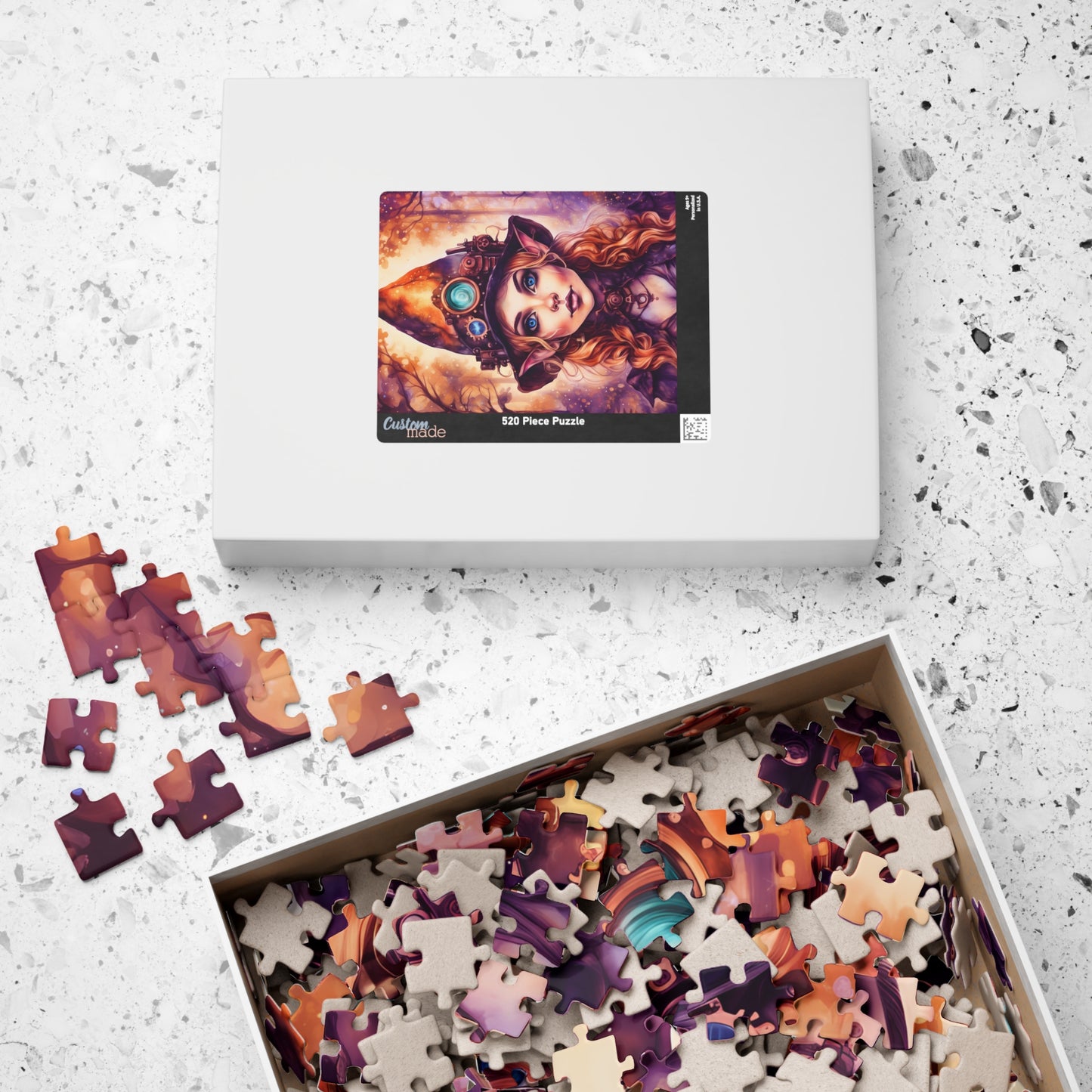 Prismveil Gnomes – Vaelith, The Prismwood Oracle Puzzle (520 or 1014 Pieces)