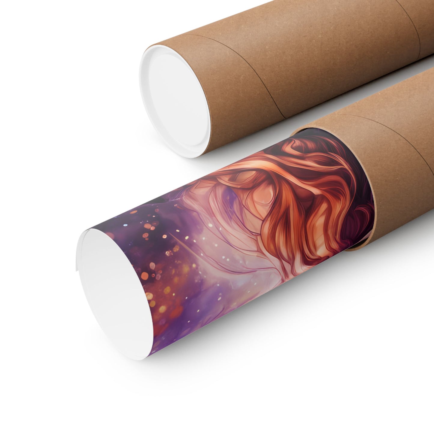 Prismveil Gnomes – Vaelith, The Prismwood Oracle Poster (8x10, 12x16, 16x20)