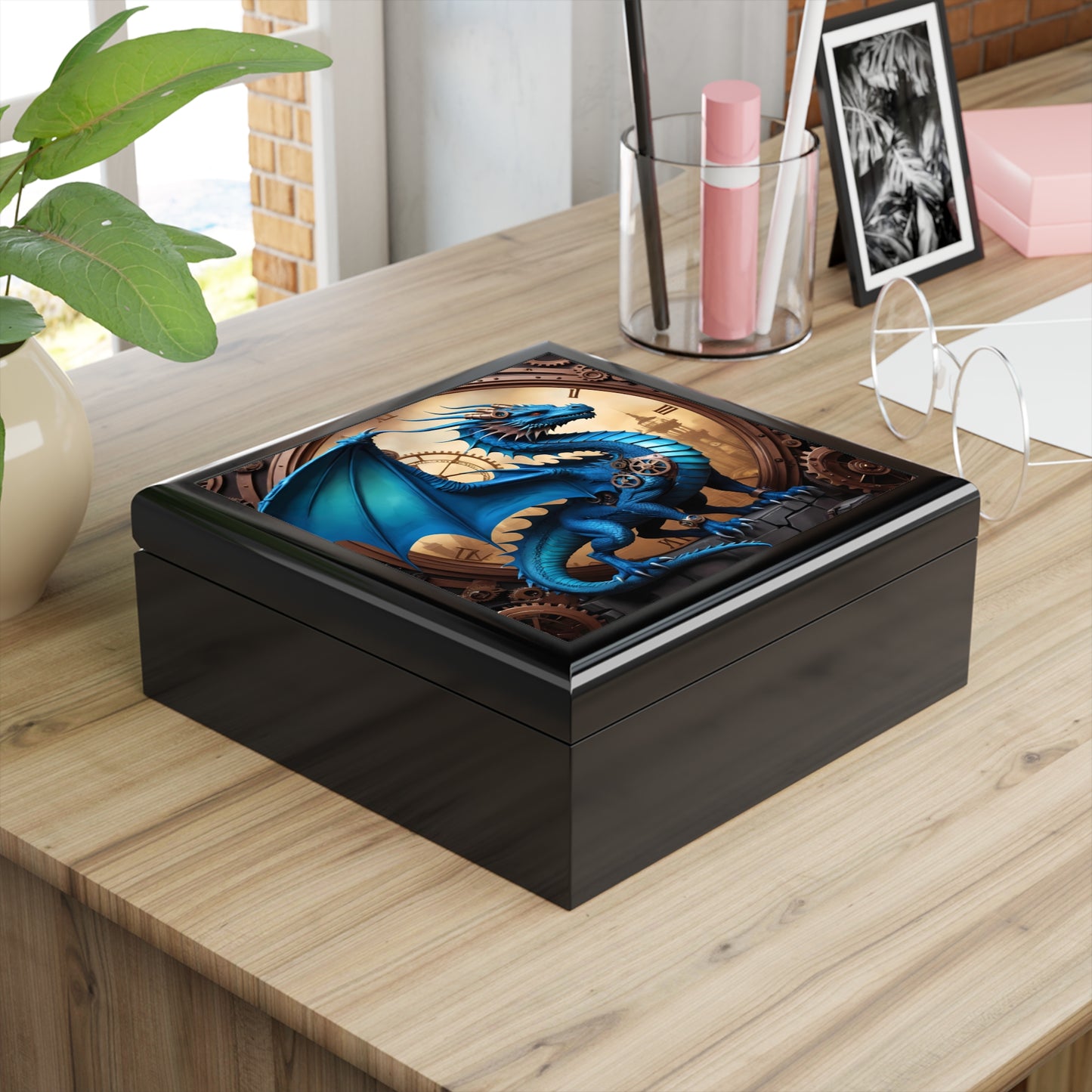 Whispers of the Veilspire – Azura Jewelry Box