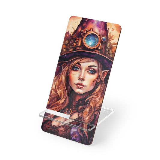 Prismveil Gnomes – Liora, The Lantern Bearer Mobile Phone Stand