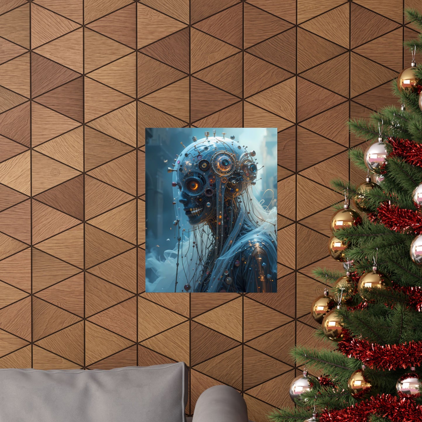 Ghosts of the Machine: The Clockwork Widow – Poster (8x10, 12x16, 16x20)