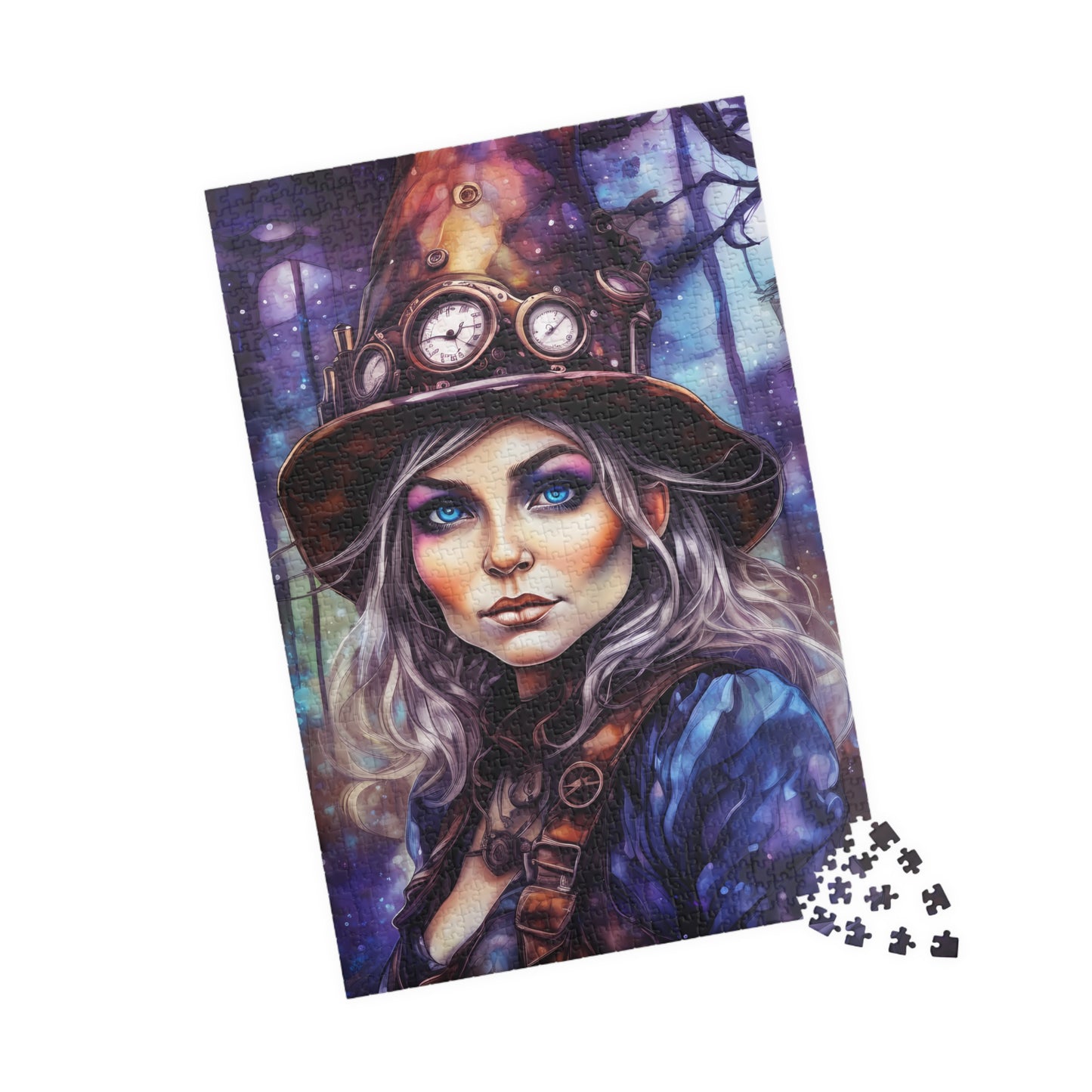 Prismveil Gnomes – Sylvaen, The Twilight Alchemist Puzzle (520 or 1014 pieces)