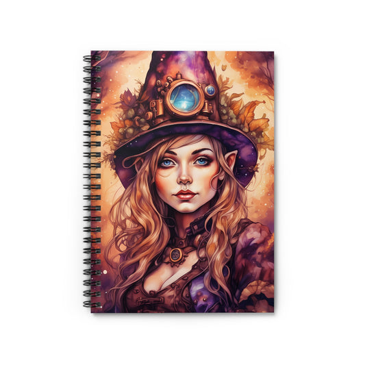 Prismveil Gnomes – Liora, The Lantern Bearer Spiral Journal