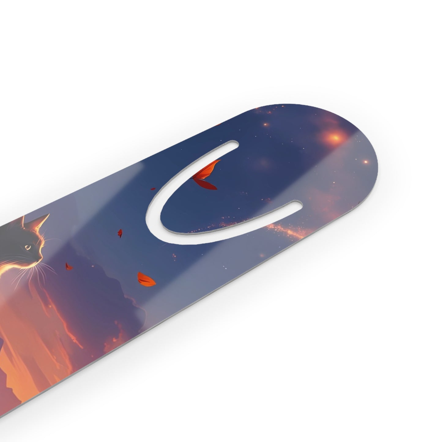 Autumn Cat Dreams – Moonlit Whispers Bookmark