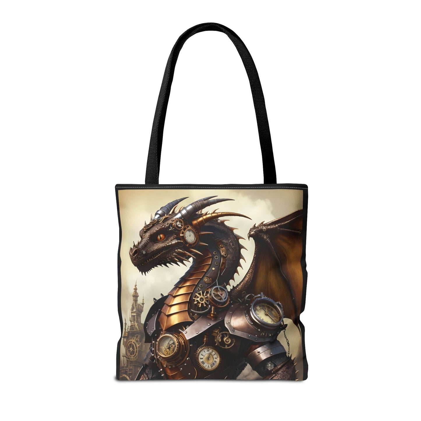 Whispers of the Veilspire – Iskar Tote Bag (16x16)