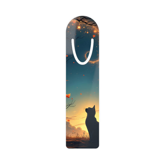 Autumn Cat Dreams – Celestial Spiral Bookmark