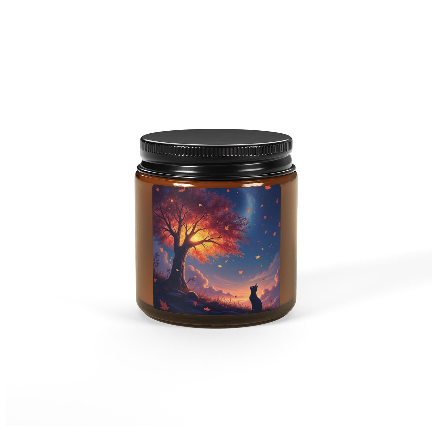 Autumn Cat Dreams – Golden Horizon Candle (4oz and 9oz)