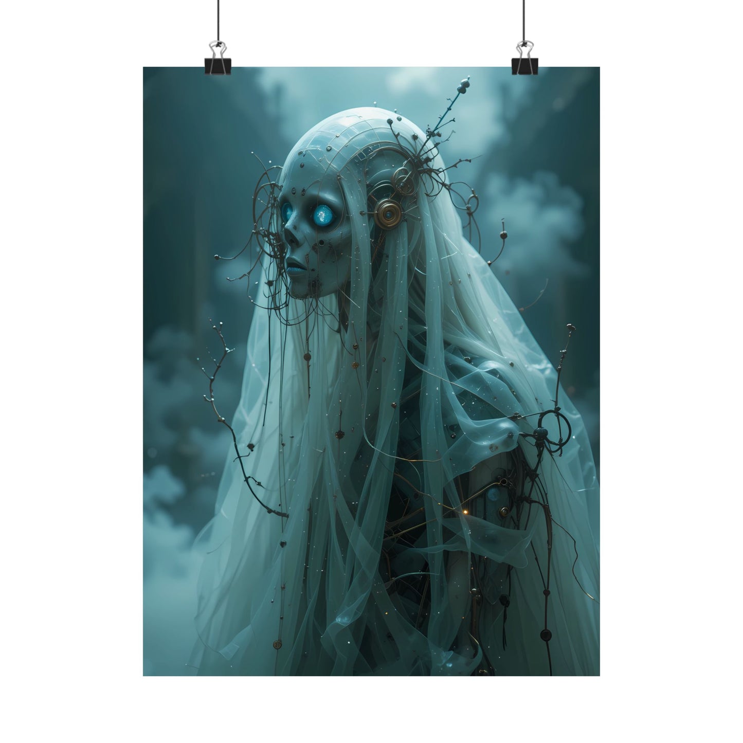 Ghosts of the Machine: The Veilbearer – Poster (8x10, 12x16, 16x20)