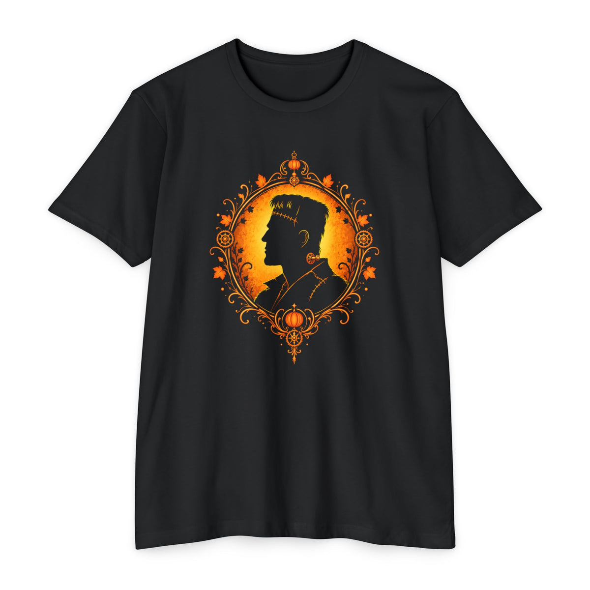 Frankenstein Silhouette T-Shirt | Detailed Series
