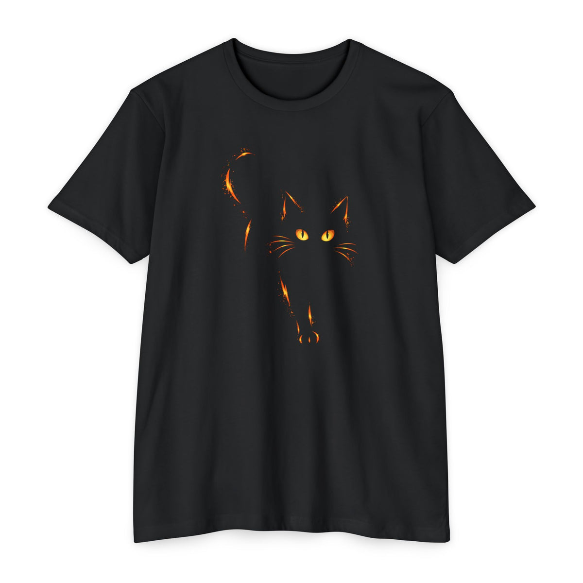 Cat Silhouette T-Shirt | Simple Series
