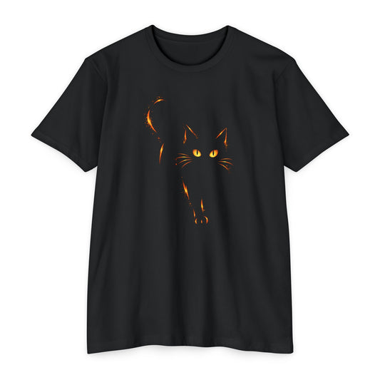 Cat Silhouette T-Shirt | Simple Series
