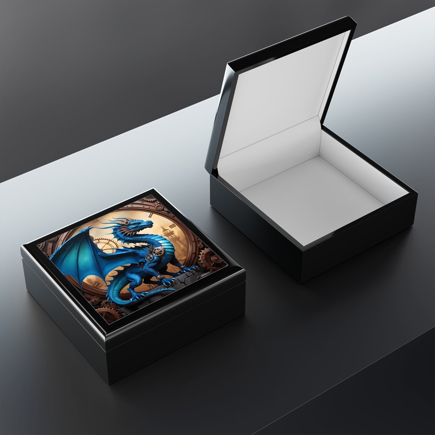 Whispers of the Veilspire – Azura Jewelry Box