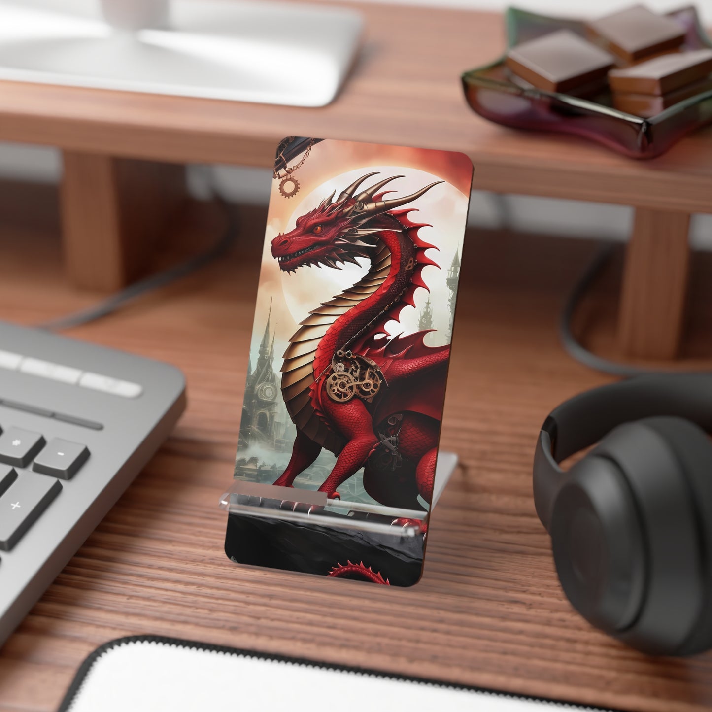 Whispers of the Veilspire - Rezik Mobile Phone Stand