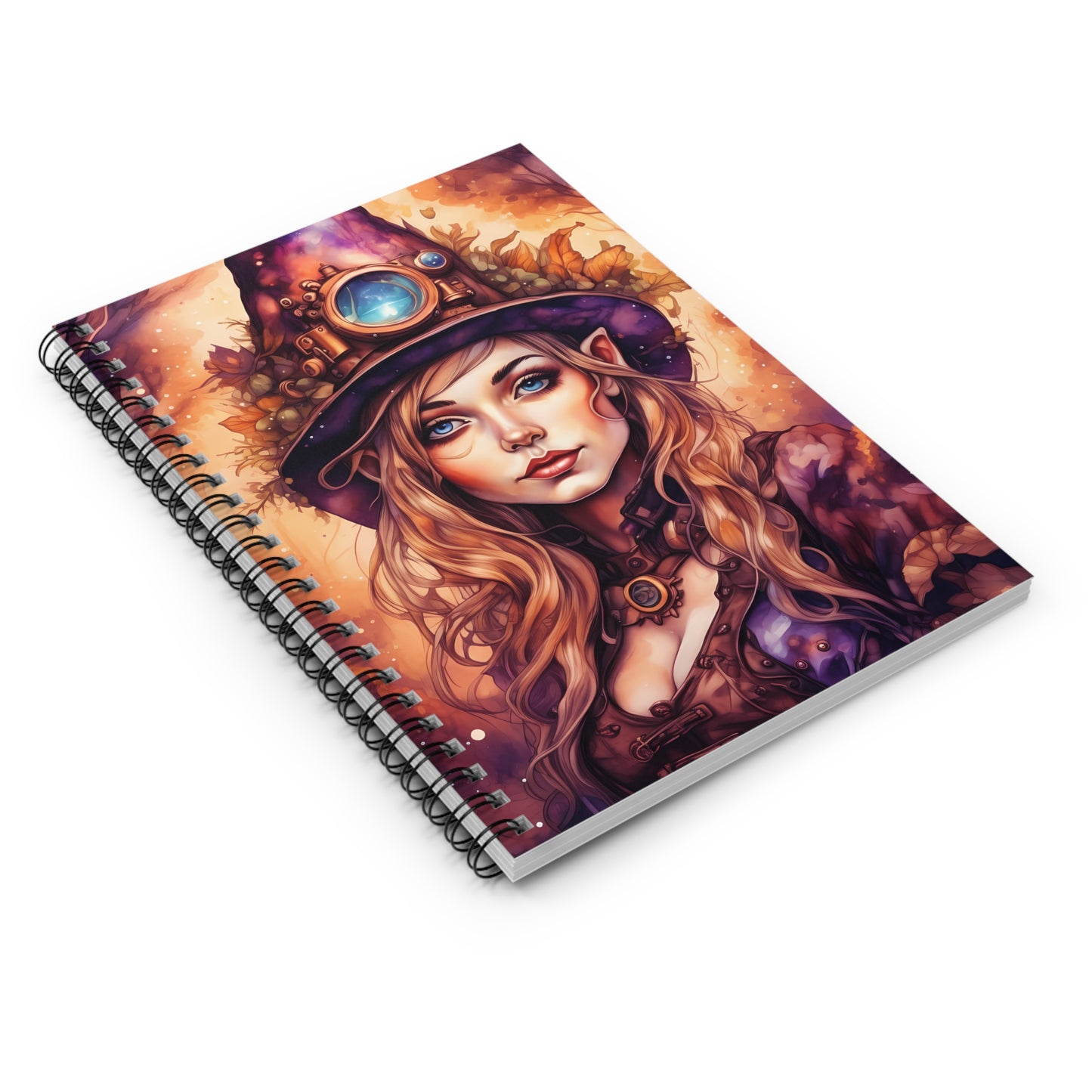 Prismveil Gnomes – Liora, The Lantern Bearer Spiral Journal