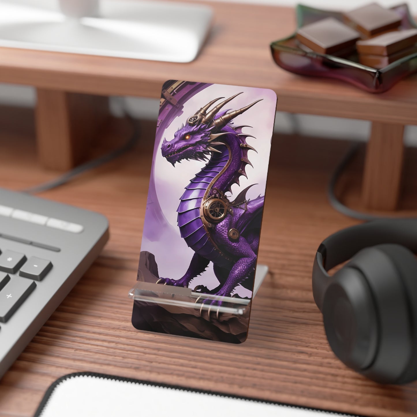 Whispers of the Veilspire – Nyxara Mobile Phone Stand