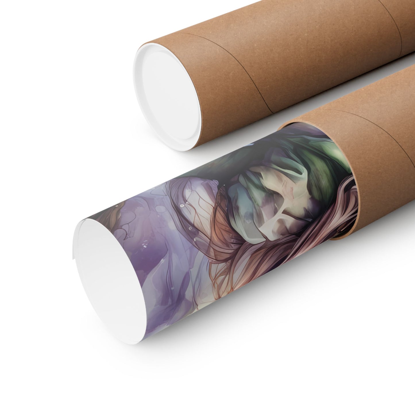 Prismveil Gnomes – Elowen, The Crystalbloom Seer Poster (8x10, 12x16, 16x20)