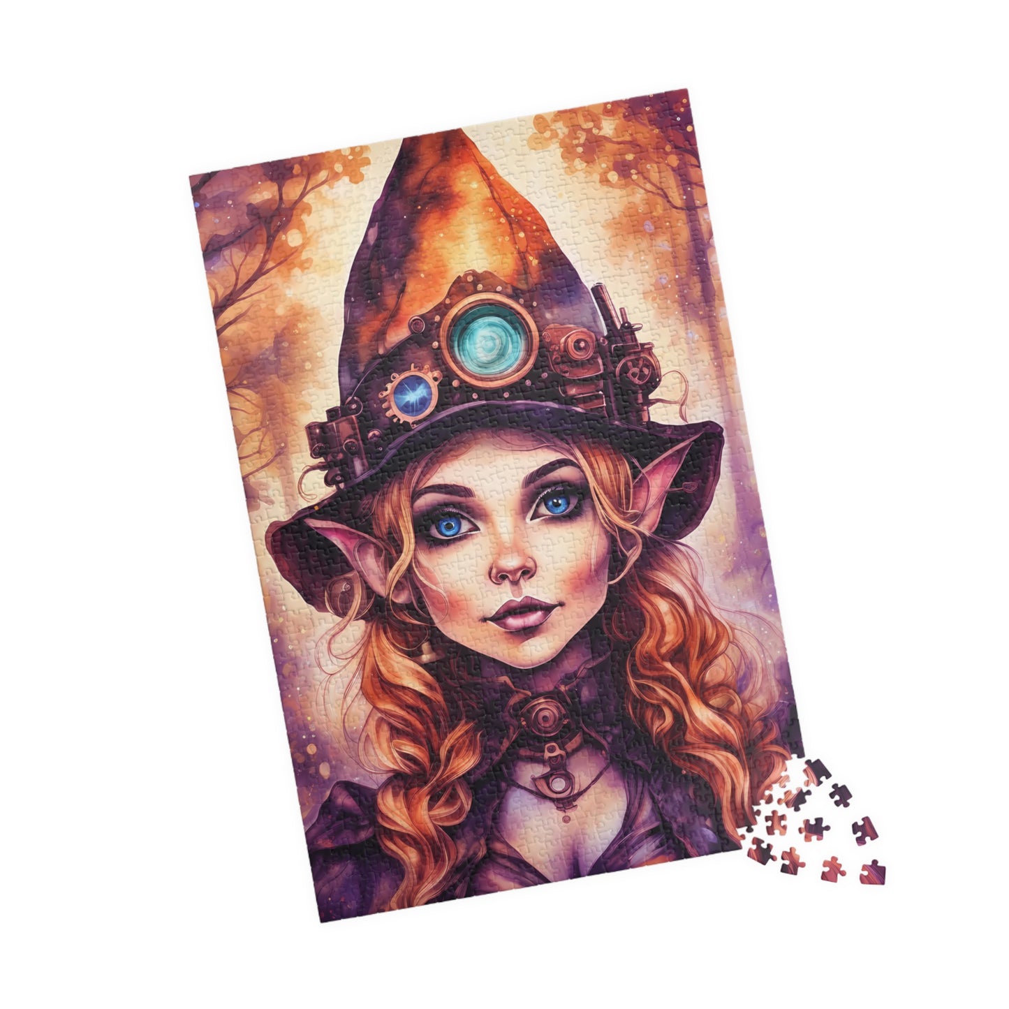 Prismveil Gnomes – Vaelith, The Prismwood Oracle Puzzle (520 or 1014 Pieces)