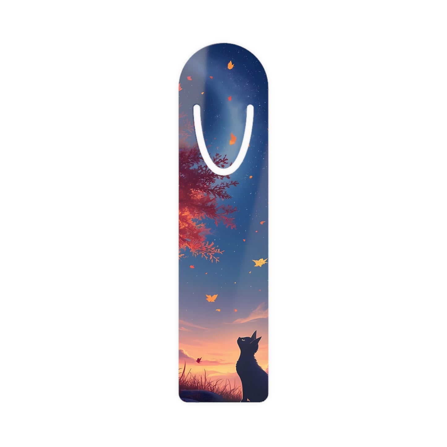 Autumn Cat Dreams – Golden Horizon Bookmark