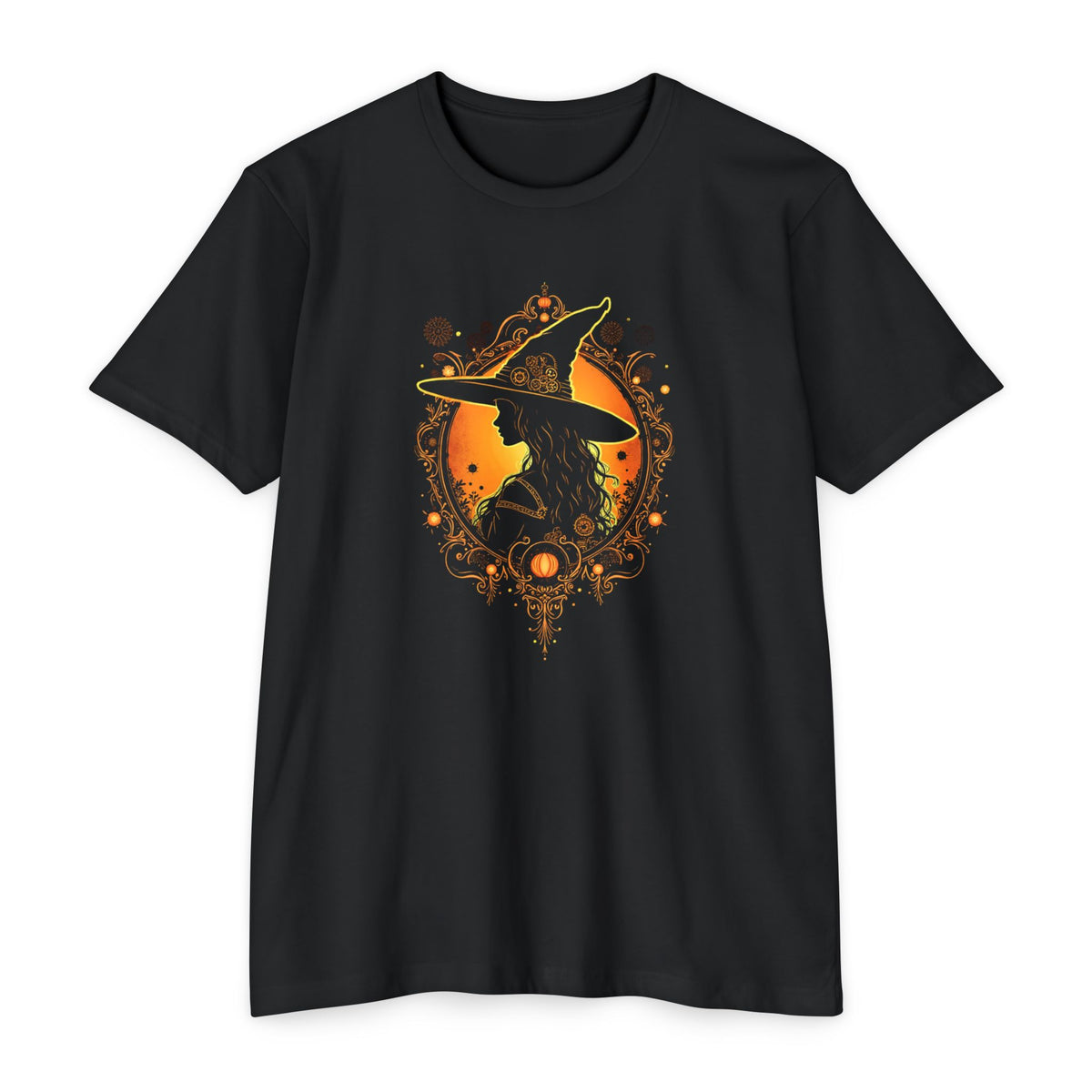 Witch Silhouette T-Shirt | Detailed Series