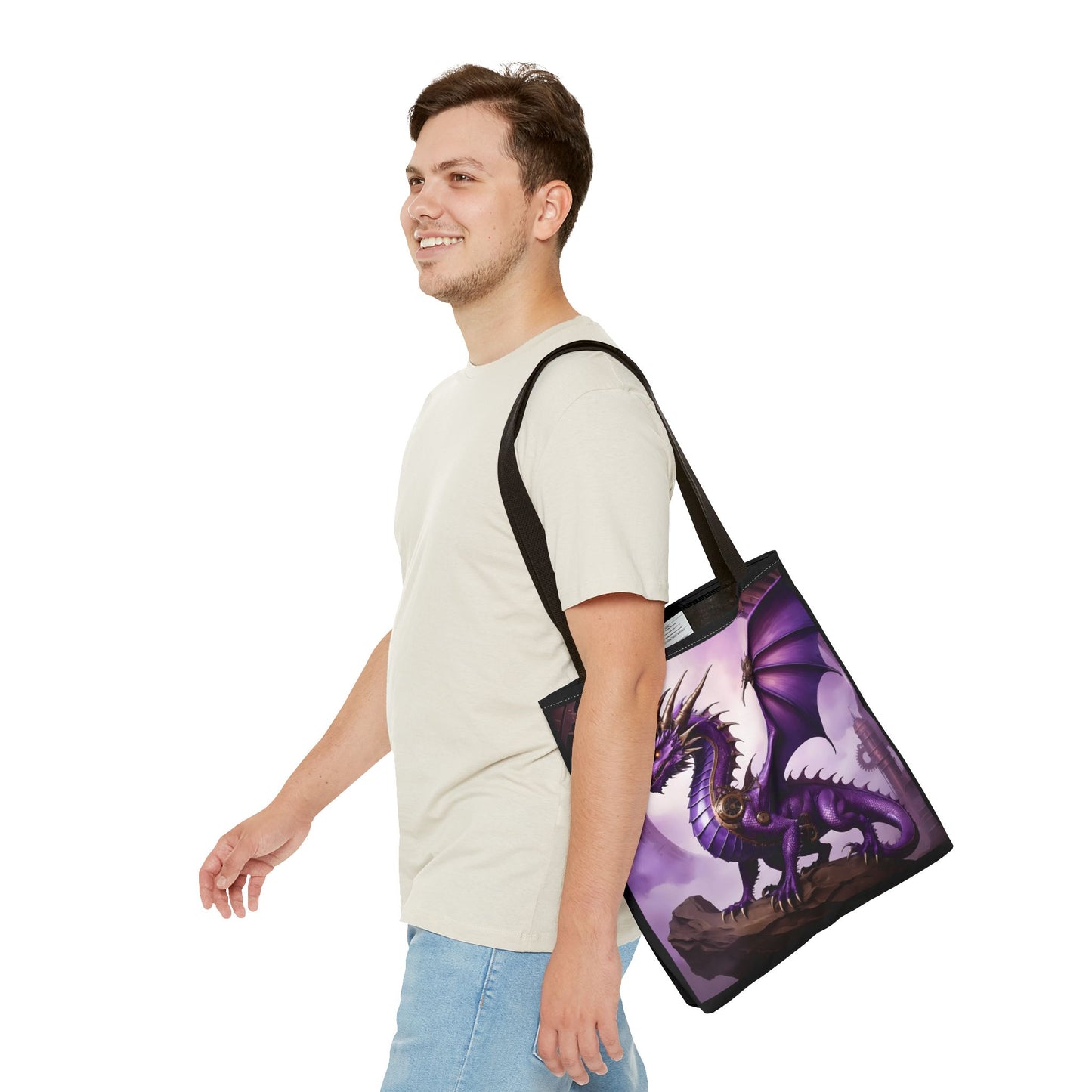 Whispers of the Veilspire – Nyxara Tote Bag
