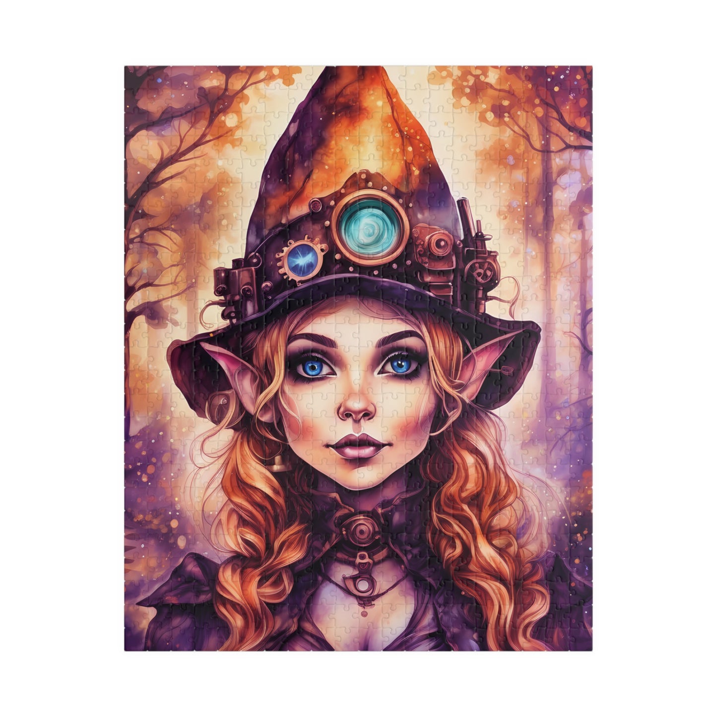 Prismveil Gnomes – Vaelith, The Prismwood Oracle Puzzle (520 or 1014 Pieces)