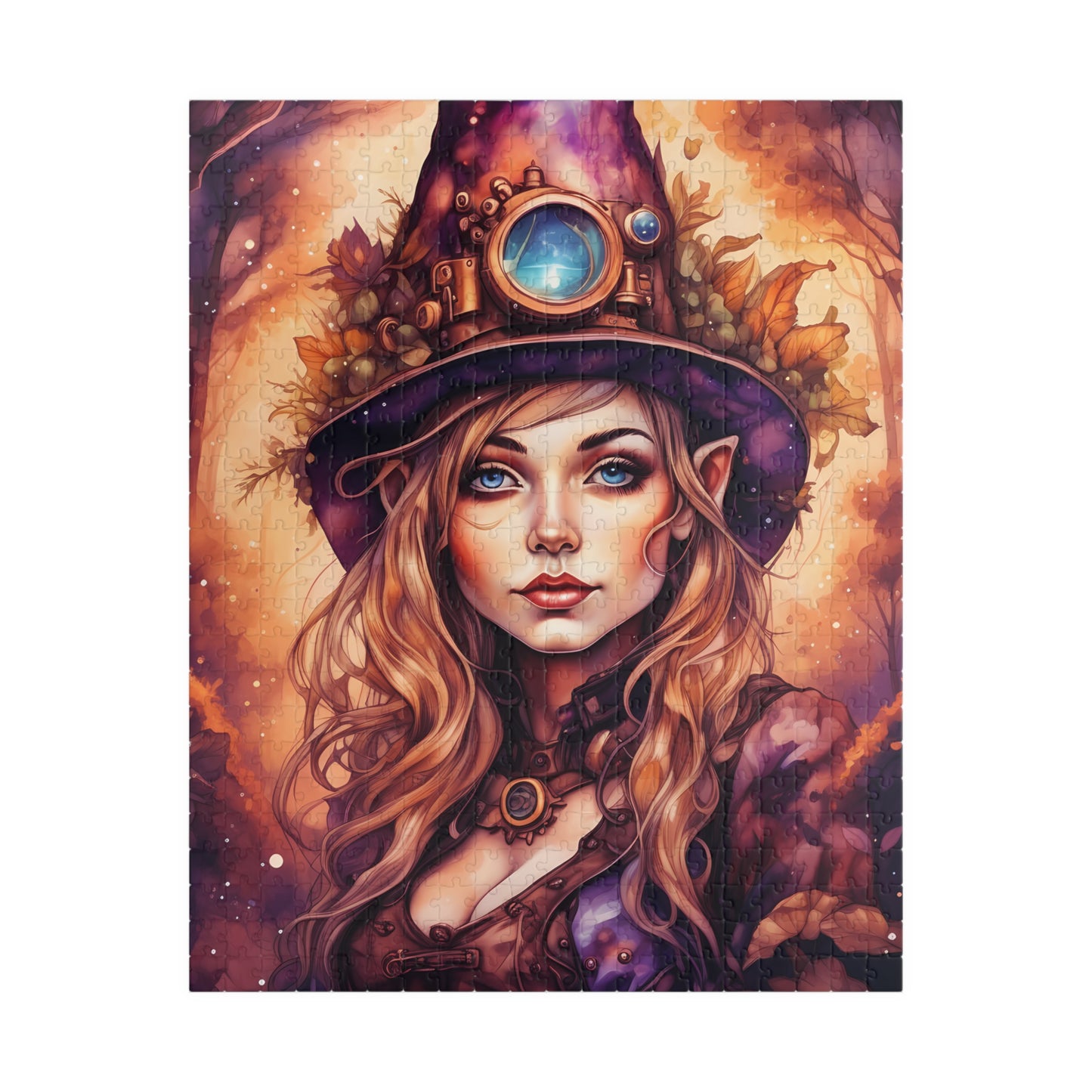 Prismveil Gnomes – Liora, The Lantern Bearer Puzzle (520 or 1014 Pieces)