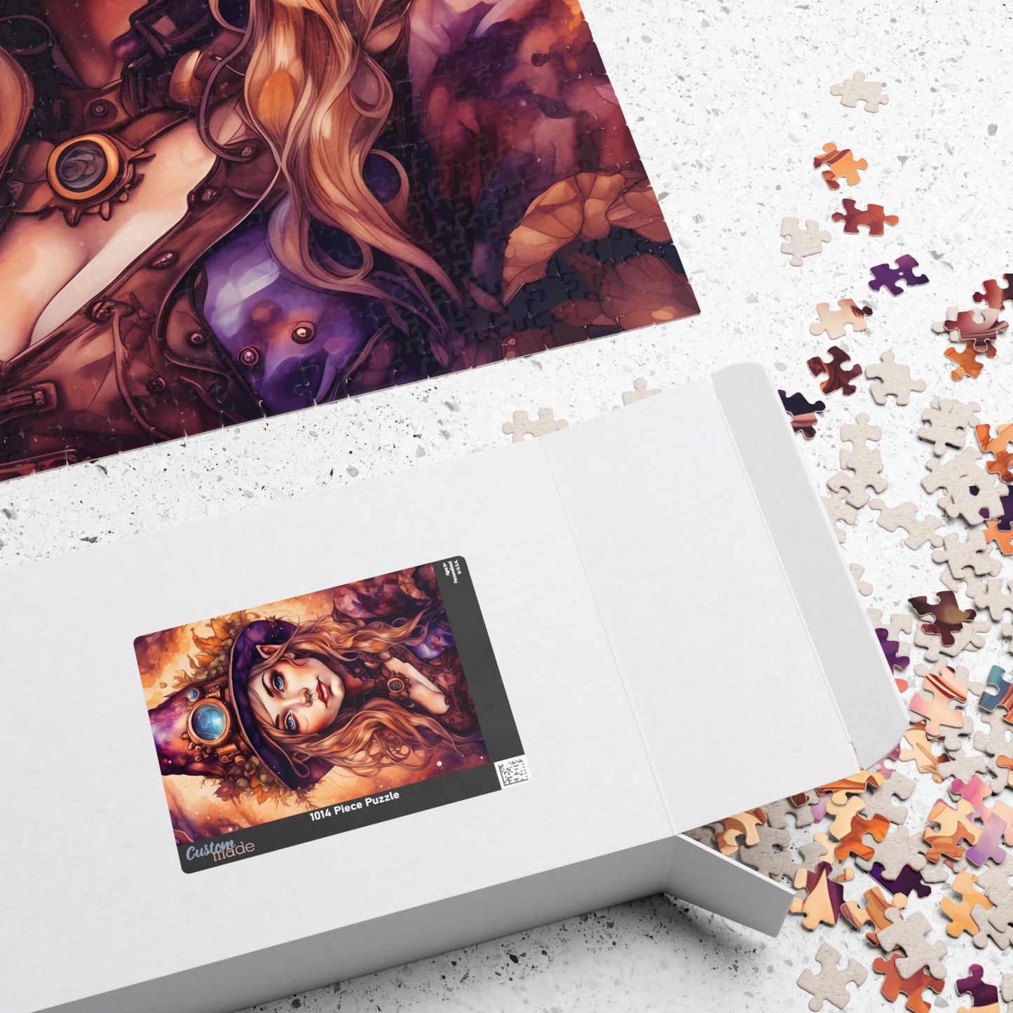 Prismveil Gnomes – Liora, The Lantern Bearer Puzzle (520 or 1014 Pieces)