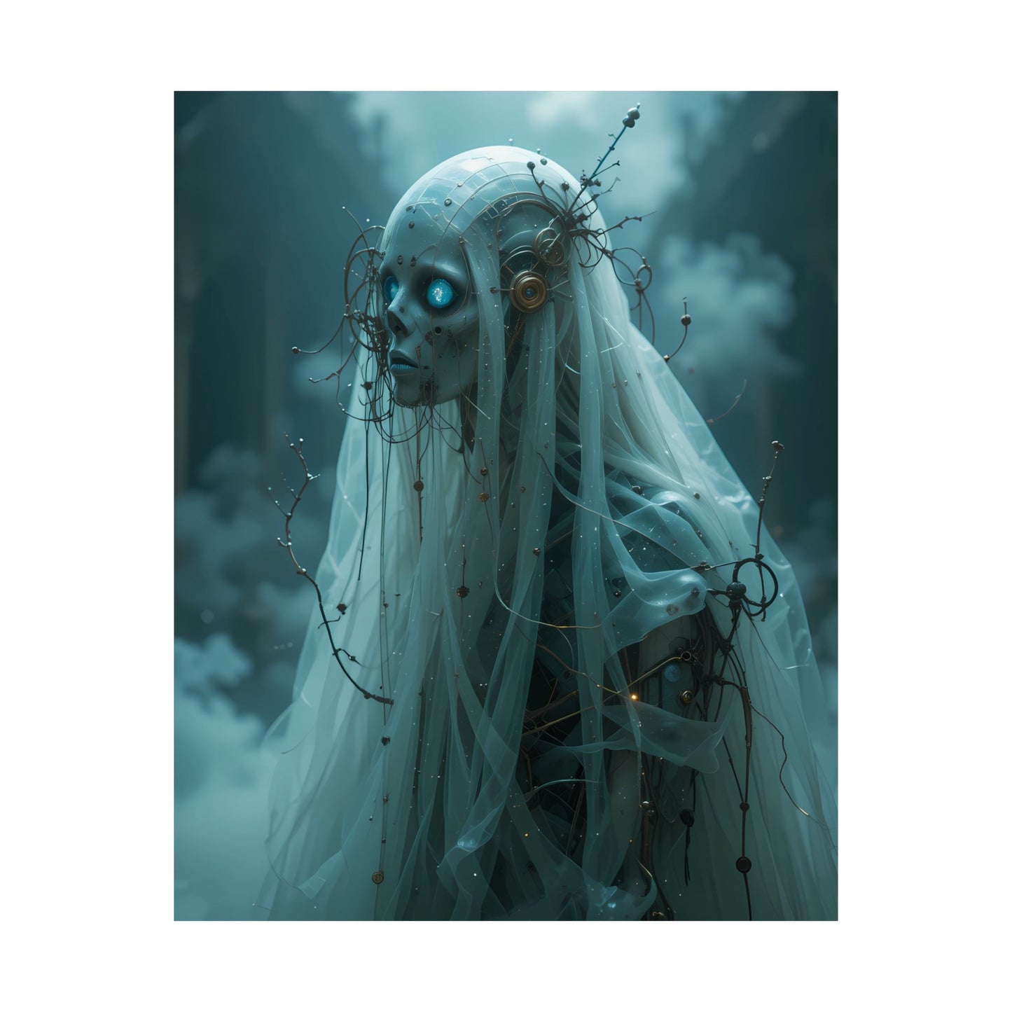 Ghosts of the Machine: The Veilbearer – Poster (8x10, 12x16, 16x20)