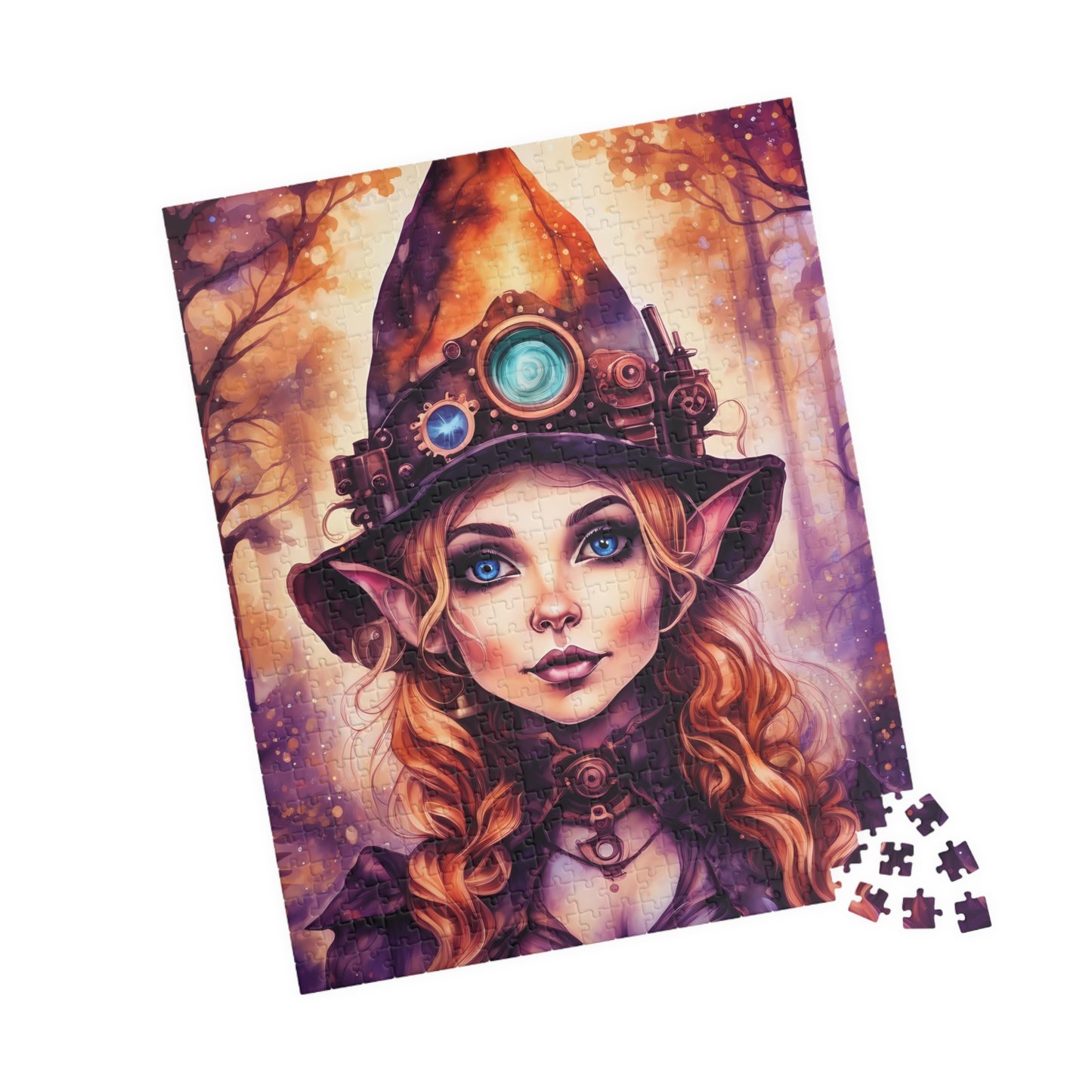 Prismveil Gnomes – Vaelith, The Prismwood Oracle Puzzle (520 or 1014 Pieces)